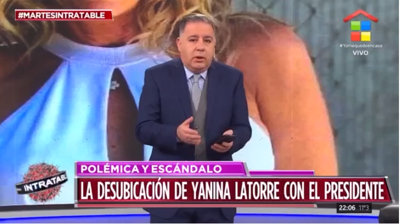 Fabián Doman criticó a Yanina Latorre por escribirle al Presidente por el trámite de circulación