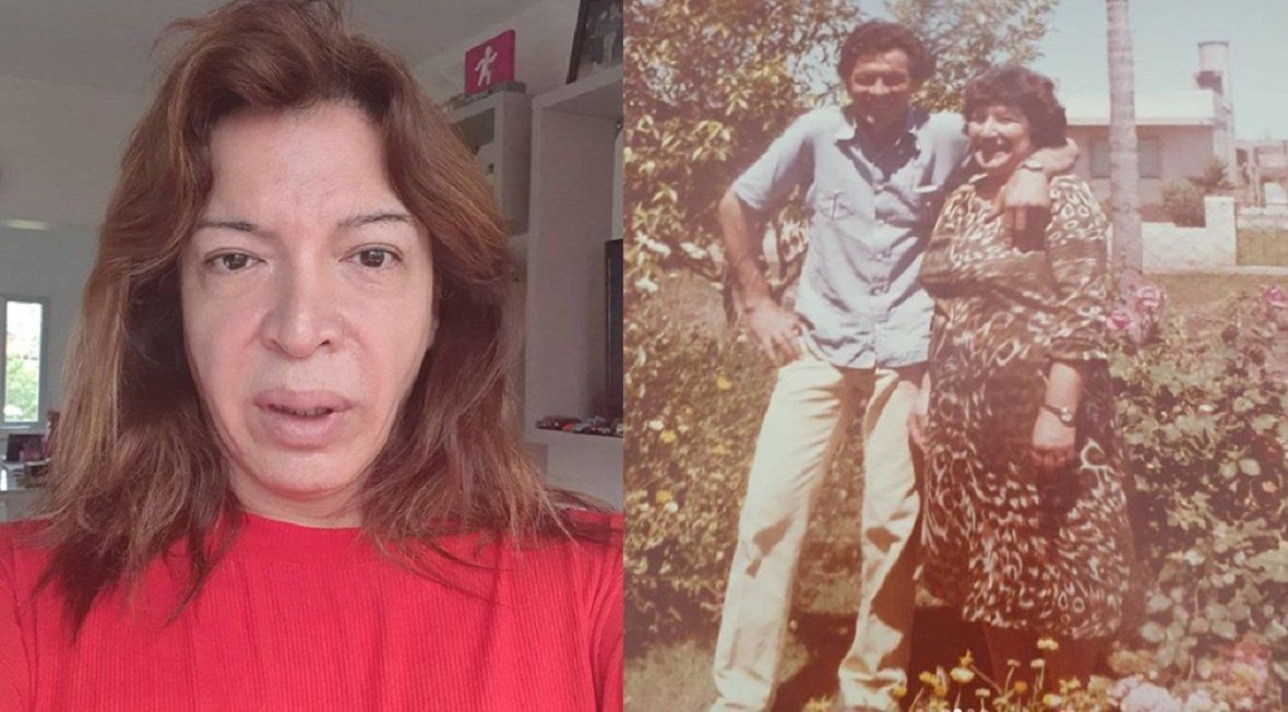 Lizy Tagliani recordó a su mamá Tina en el día del padre