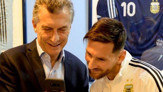 La foto de Macri y Messi que provocó una lluvia de memes