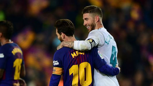 La bienvenida de Sergio Ramos a Messi
