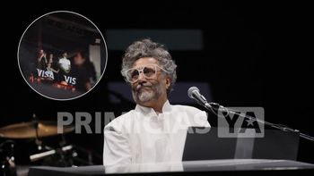 Lali Espósito y Pedro Rosemblat presentes en el show de Fito Páez: las fotos y los detalles