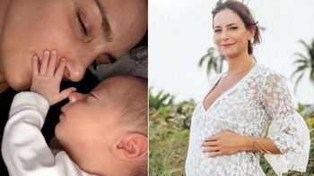 Las dulces fotos de Luciana Aymar y su bebé: “Este churrito me tiene embobada”