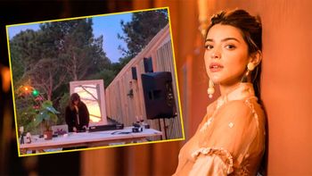 Insólito: Calu Rivero hizo música electrónica con plantas