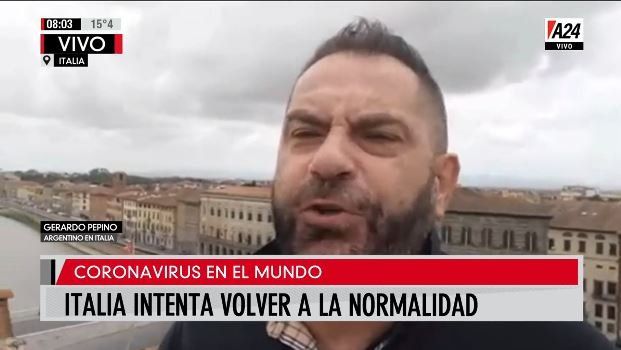 A24 recorre Italia para saber cómo empiezan a volver a la normalidad