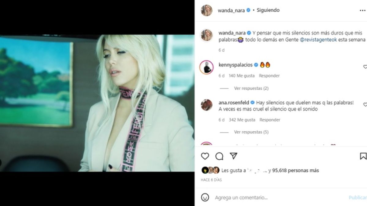 Hace unos d&iacute;as Wanda Nara habl&oacute; de sus silencios y el dolor que ello implica.&nbsp;
