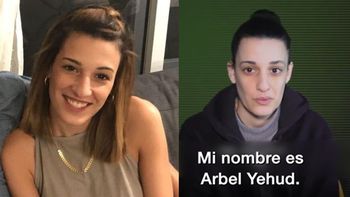 Arbel Yehud, la joven que Israel demandó sea liberada, en un video publicado por Hamas (Foto: A24.com).