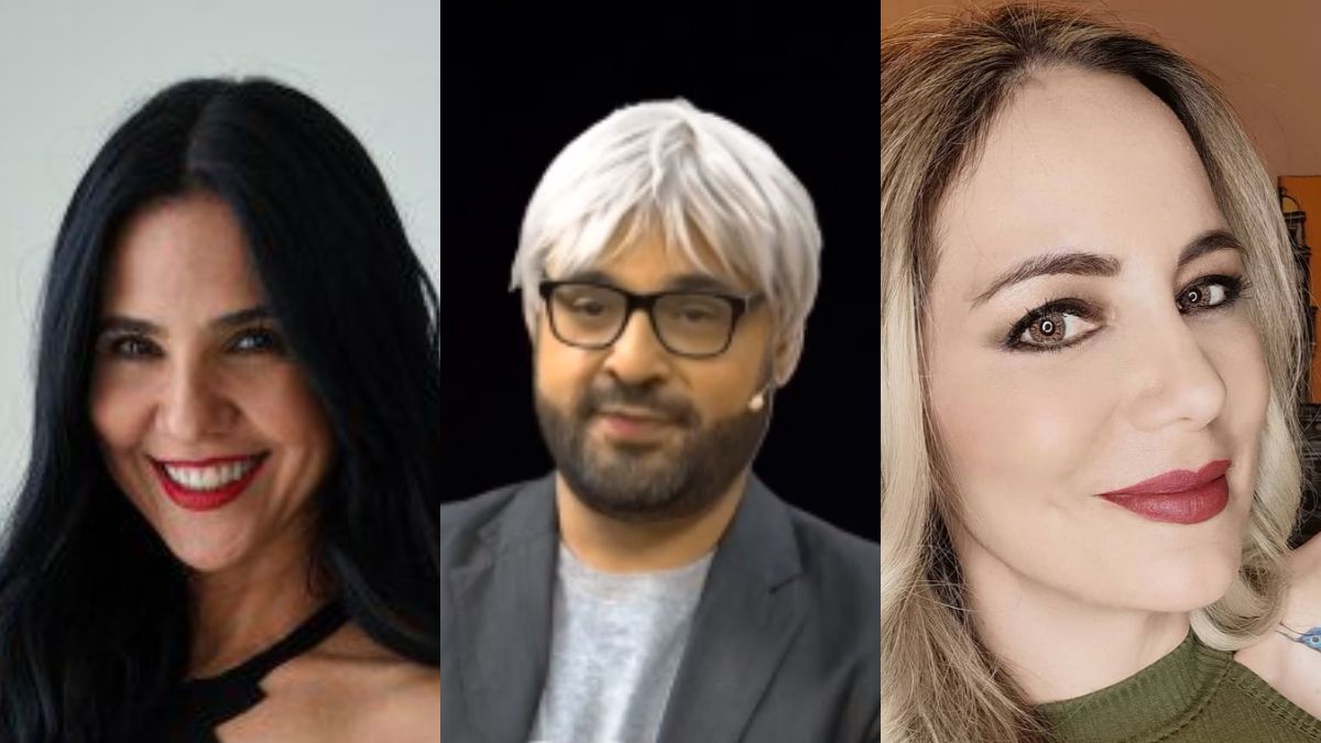 Norita Rodríguez, Ariel León y Clara Franco