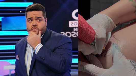 Una fanática se tatuó a Darío Barassi en la pierna