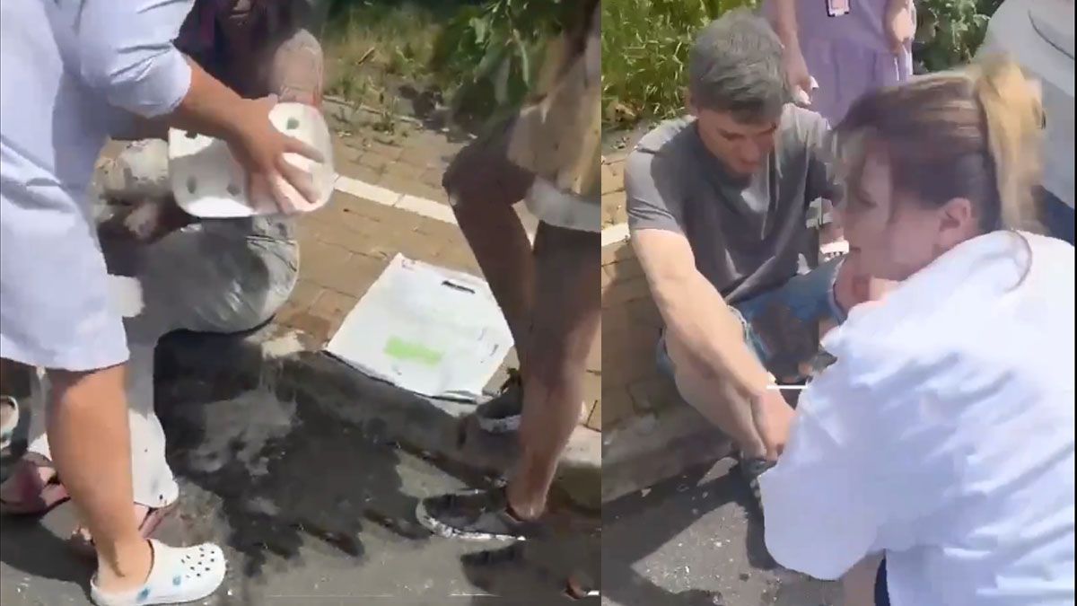 Una bomba explotó en una clinica de fertilidad y maternidad en Kev