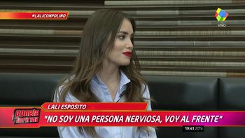 Lali Espósito, mano a mano con Polino: Con Santiago fue amor a primera vista