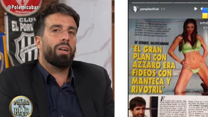 Flavio Azzaro le respondió a Pampita tras su picante historia