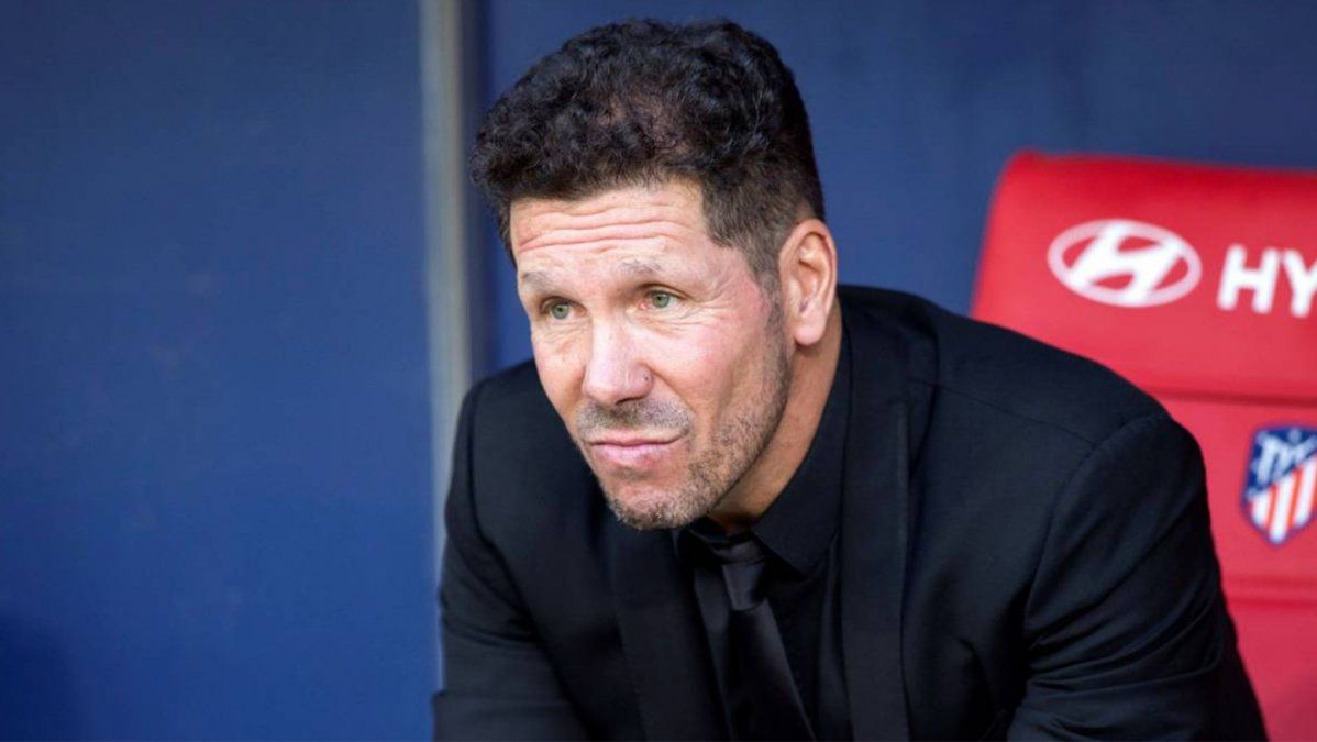 La bronca de Simeone tras la derrota de hoy.
