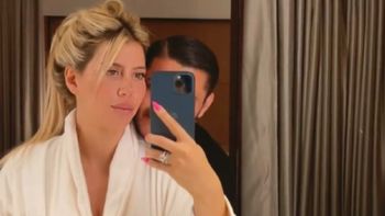 Wanda Nara y Mauro Icardi, a puro sol en las playas de Dubai