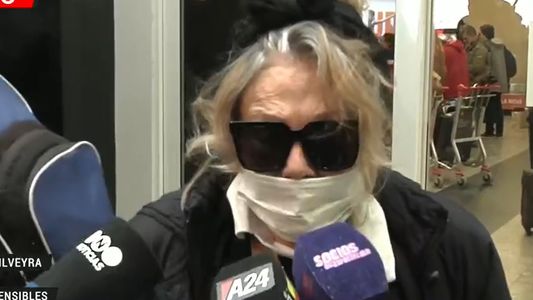 Soledad Silveyra quebrada en Aeroparque: ¡Fue el horror! Lo que veía eran piernas bajo del auto