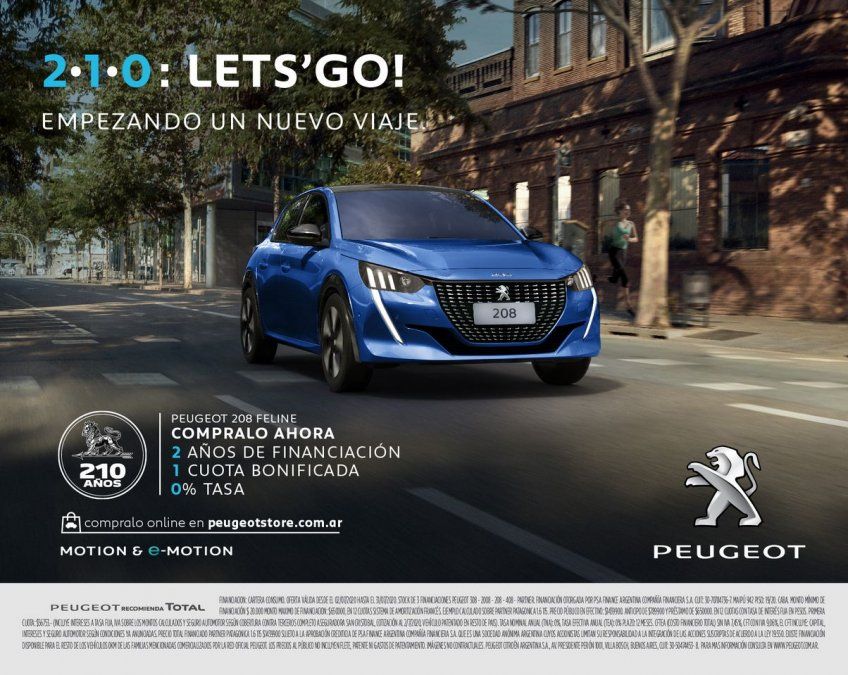 Ofertas exclusivas de Peugeot para festejar sus 210 años de historia