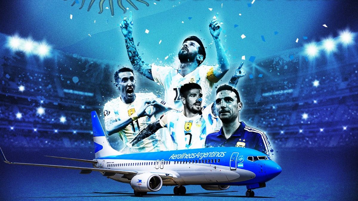 Aerolíneas Argentinas acompañará a la AFA como sponsor digital. (Prensa)