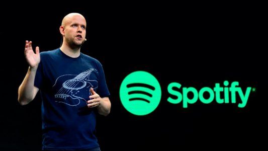 Las acciones de Spotify debutaron con un crecimiento de 13% en la primera rueda