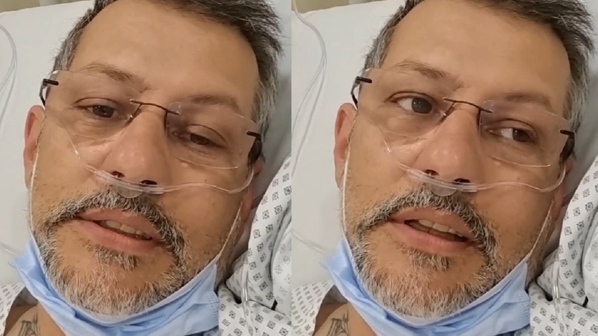 Impactante video de Gabriel Cartaña desde la clínica donde fue internado de urgencia