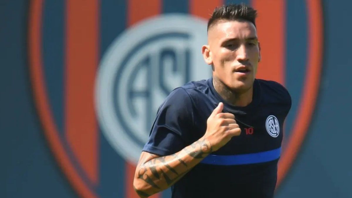 Centurión volvió a faltar al entrenamiento de San Lorenzo (Foto: Telam).