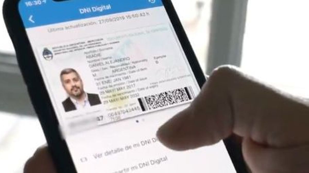 El Gobierno Lanzó La Opción Digital Del Dni Para Usar En El Teléfono Celular 0266