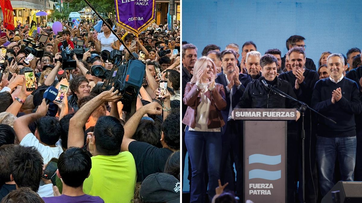 Cierre de campaña: Milei hace base en Rosario y Fuerza Patria culmina su recorrida provincial en San Martín