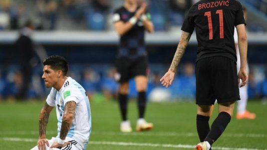 El tweet de Centurión durante el  Mundial que hizo reaccionar a Enzo Pérez y generó el escándalo