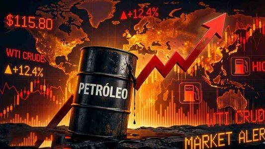 Alerta: el petróleo llega a su máximo en 3 años y provoca caídas en los mercados del mundo