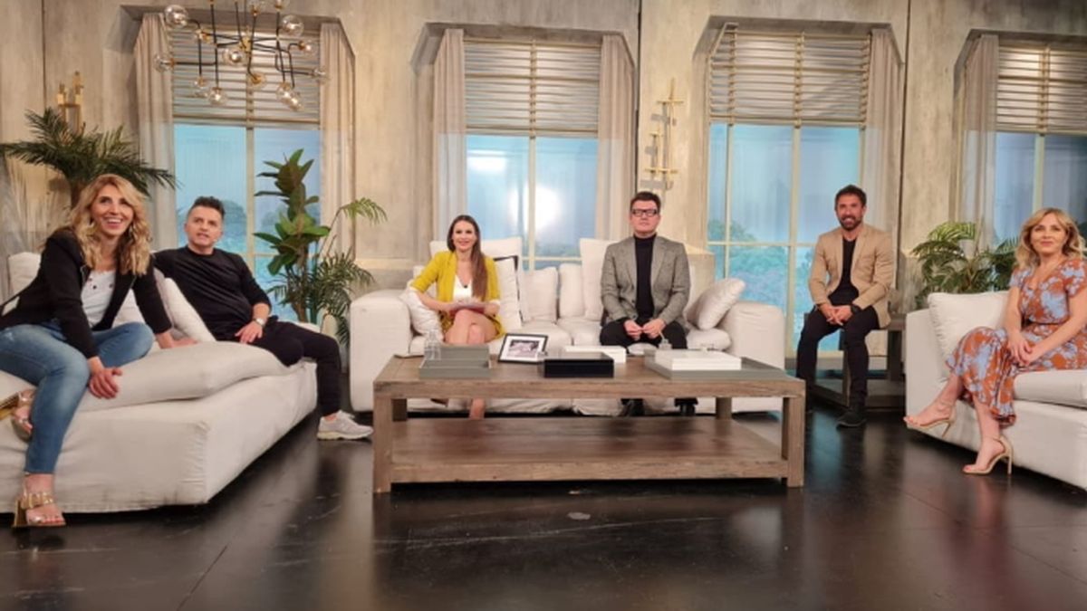 Ángel de Brito aceptó sentarse en el living del programa de Pampita en Net Tv, después de que la modelo pasara primero por el suyo en eltrece. 