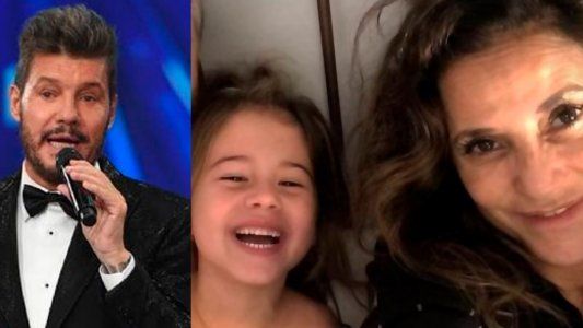 La reacción de la hija de María Fernanda Callejón cuando vio a Marcelo Tinelli
