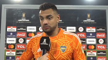 Sergio Chiquito Romero elogió al DT de Boca tras el triunfo ante Colo Colo en la Copa Libertadores