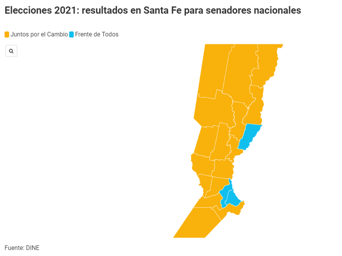 Elecciones 2021 mapa de los resultados en Santa Fe: ¿Quién ganó en cada  municipio?