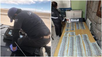 AFIP secuestró más de U$S70.000 escondidos en el aire acondicionado de un camión