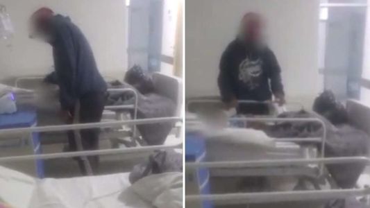 Golpeó a un nene de dos años, hijo de su pareja, que estaba internado en el hospital: todo quedó grabado