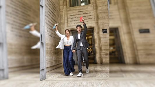 Se casó el Chino Leunis después de tres años en pareja