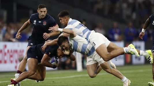 Los Pumas perdieron ante Inglaterra por 27-10 en el debut del mundial de Francia