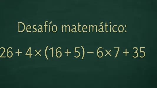 Desafío matemático: la cuenta es fácil, pero muchos cometen un error frecuente