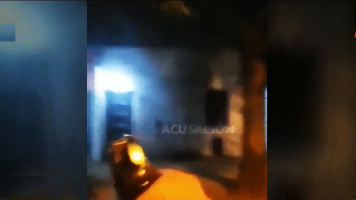 El gatillero fue identificado como Carlos José Gómez (Foto: captura de TV).