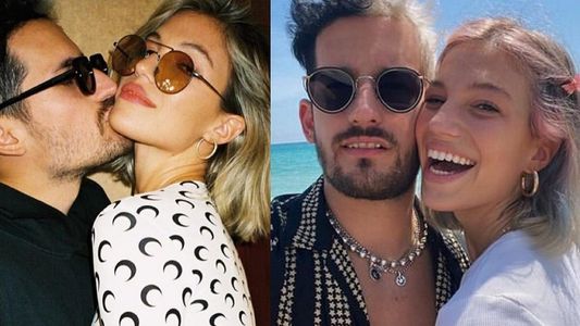 Stefi Roitman y Ricky Montaner compartieron su primer día de playa tras siete meses de encierro