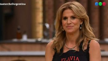 Flavia Palmiero se emocionó al quedar eliminada de MasterChef Celebrity 2: Estoy contenta de mi paso por acá