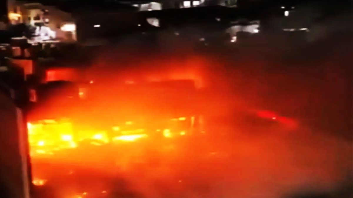 Más de 60 muertos en un incendio en un shopping de Irak recién inaugurado. (Foto: Gentileza Bangkok Post)