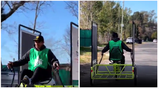 Un intendente presentó el primer prototipo de carro para reemplazar la tracción a sangre