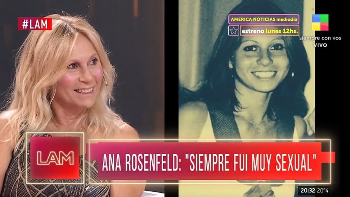 Ana Rosenfeld, abogada y actual angelita de LAM en la pantalla de Am&eacute;rica TV, de lunes a viernes entre las 20 y las 22 hs.&nbsp;