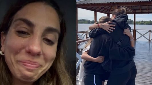 Cinthia Fernández apareció de imprevisto en el viaje de egresados de sus hijas y la aniquilaron: Pasaste...