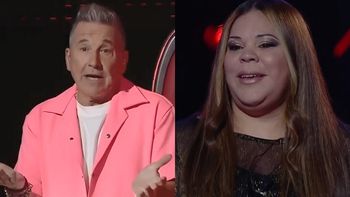 La desopilante reacción de Ricardo Montaner ante el accidente de una participante en La Voz Argentina 2022