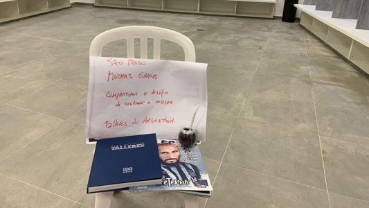 Luego de eliminar a Sao Paulo, Talleres limpió el vestuario del Morumbí y dejó un mensaje que se hizo viral