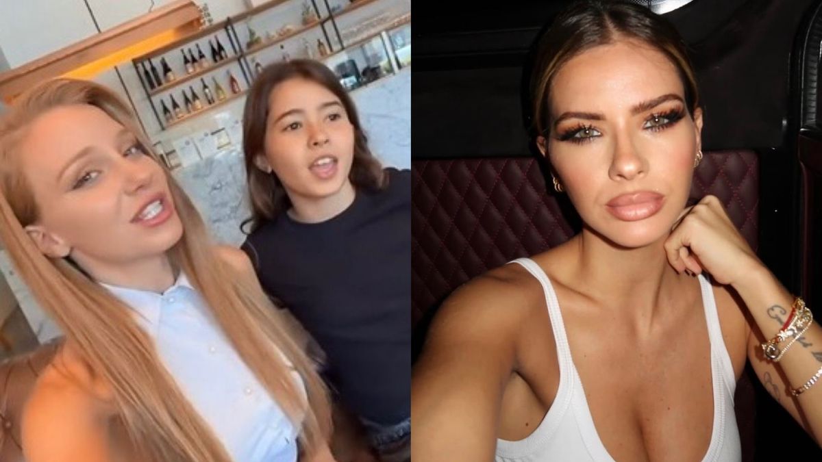 Así reaccionó China Suárez al ver a Rufina acompañando a Rocío Pardo a la prueba de su vestido de novia