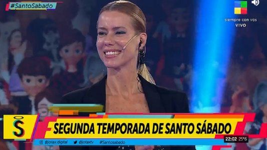 El debut de Nicole Neumann en Santo sábado segunda temporada