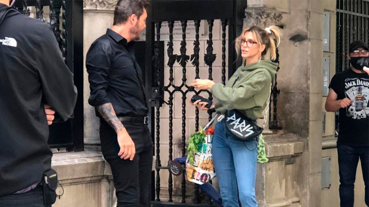 Marcelo Tinelli y Guillermina Valdes