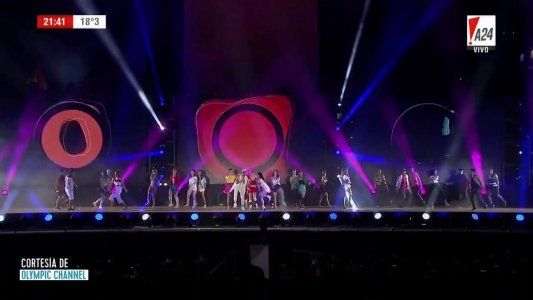 Impactante presentación de la canción oficial de los Juegos Olímpicos de la Juventud