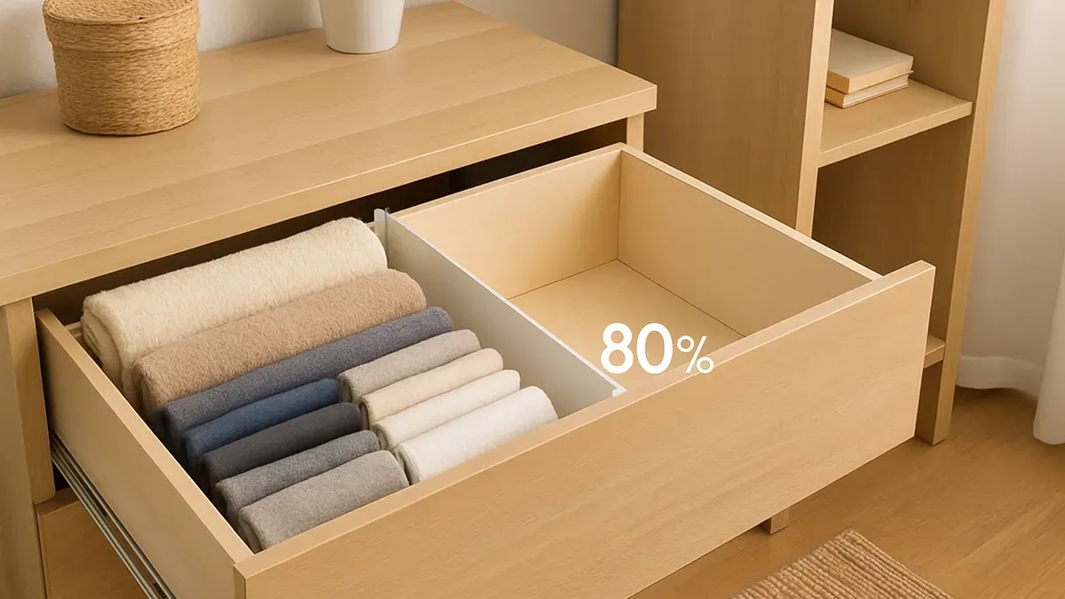 Método 80/20: la regla simple para mantener la casa ordenada por más tiempo. (Imagen ilustrativa)
